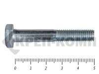 Болты DIN 931, с неполной резьбой, цинк, 8х 50 мм пр.8.8 (25 кг/999)