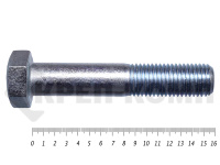 Болты DIN 931, с неполной резьбой, цинк, 30х160 мм пр.8.8 (25 кг/22)