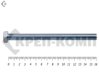 Болт полная резьба, цинк DIN933 12х160 пр.10,9 (25кг/191)