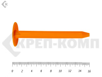 Кровельный дюбель RDK 14х160мм (300 шт)