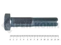 Болты DIN 931, с неполной резьбой, цинк, 30х140 мм пр.8.8 (25 кг/24)