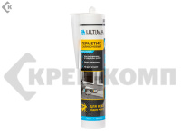 Герметик силиконовый универсальный, Белый Ultima U, 280 ml (1шт)