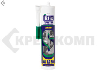 Герметик силиконовый санитарный, Белый IRFIX, 310 ml -Уценка