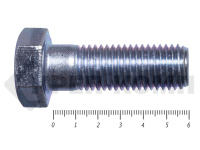 Болты DIN 931, с неполной резьбой, цинк, 20х 60 мм, пр.8.8 (22 кг/109)