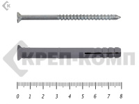 Дюбель-гвоздь борт потайной 8х 80 Tech-KREP SM-L (100 шт)