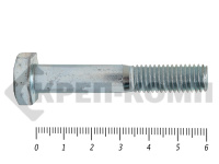 Болты DIN 931, с неполной резьбой, цинк, 10х 60 мм пр.8.8 (25 кг/519)