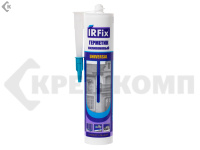 Герметик силиконовый универсальный, Бесцветный IRFIX, 310 ml (1шт)