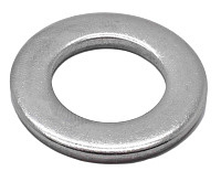 Шайба обычная, нержавеющая DIN125 А2 м6 (1000 шт.)