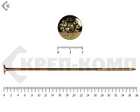 Саморезы с прессшайбой Torx, по дереву, желтый цинк  8.0х380 мм (50 шт)