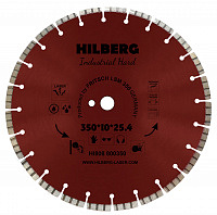 Диск алмазный отрезной 350*25,4*12 Hilberg Industrial Hard (1 шт.)