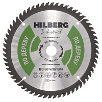 Диск 185*20/16*60Т, пильный по дереву Hilberg Industrial (1 шт.)