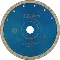 Диск алмазный отрезной 200*25,4/22,23 мм Hilberg Турбо ультратонкий х-тип (1 шт.)