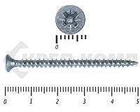 Саморез белый цинк POZY  3х50 (10000шт)